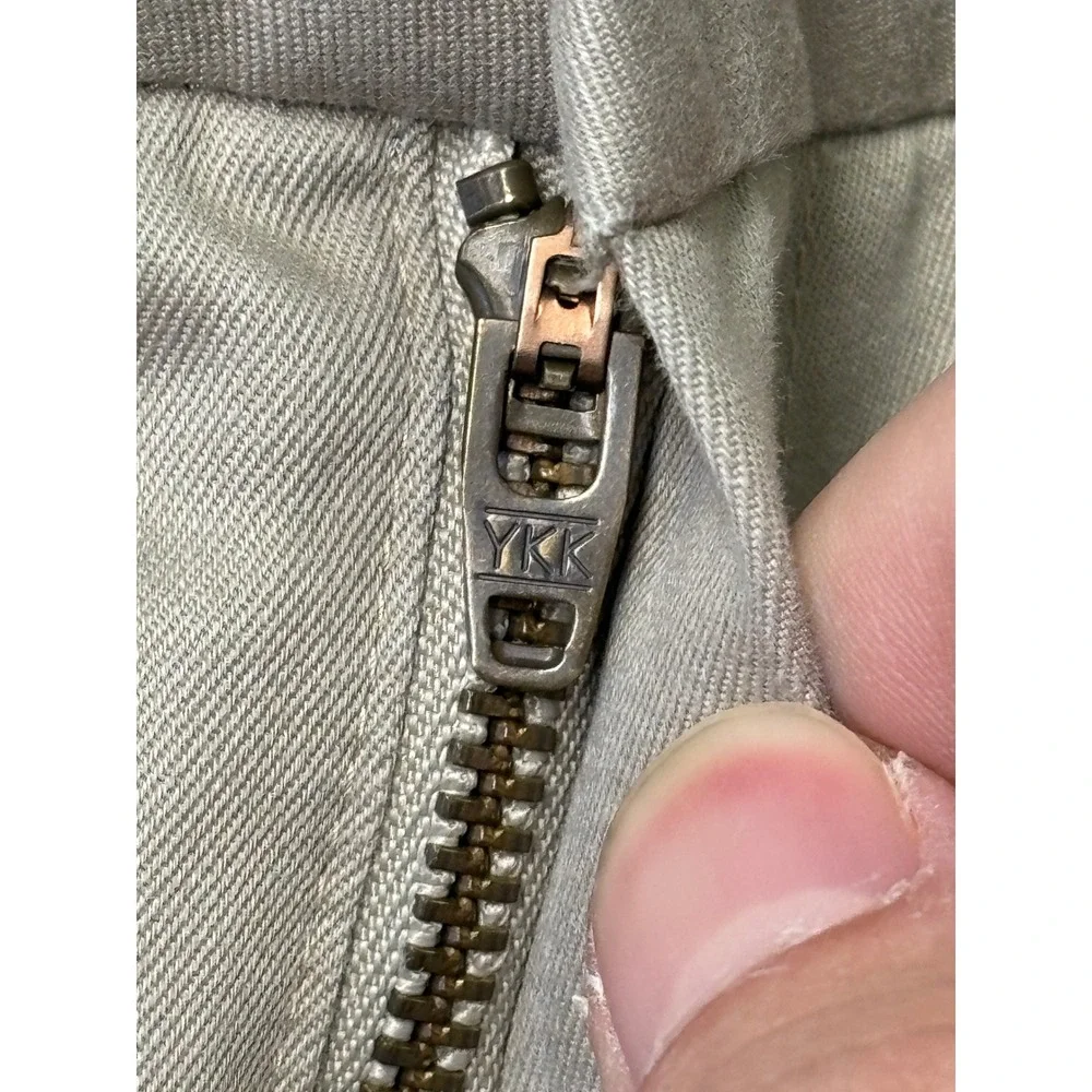 Brooks Brothers Advantage Chino‎ Stretch Clark Fit Khaki Pants Mens 40x35 Tan